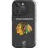 NHL Chicago Blackhawks Distressed iPhone 16 Pro Impact Case